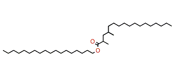 Octadecyl 2,4-dimethylheptadecanoate